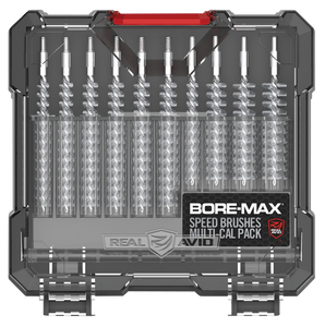 Real Avid Bore-Max Speed Cleaning Brushes Multi-Caliber Pack Real Avid Bore-Max Speed Cleaning Brushes Multi-Caliber Pack