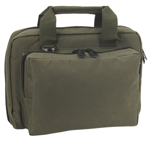 US PeaceKeeper P21106 Mini Range Bag Water Resistant OD Green 600D Polyester with 8 Mag Pockets, Lockable Zippers & Wraparound Handles 12.75" L x 8.75" H x 3" D Exterior Dimensions US PeaceKeeper P21106 Mini Range Bag Water Resistant OD Green 600D Polyester with 8 Mag Pockets, Lockable Zippers & Wraparound Handles 12.75" L x 8.75" H x 3" D Exterior Dimensions