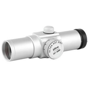 Ultradot 30mm Red Dot Gun Sight, Silver 30mm, 4 MOA Dot, Silver Ultradot 30mm Red Dot Gun Sight, Silver 30mm, 4 MOA Dot, Silver