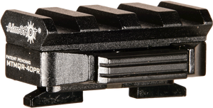 AimShot MTMQR40PR M-LOK AdapterPicatinny Rail 1.50" Black Hardcoat Anodized Aluminum Quick Release AimShot MTMQR40PR M-LOK AdapterPicatinny Rail 1.50" Black Hardcoat Anodized Aluminum Quick Release
