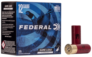 Federal H1265 Game-Shok High Brass 12 Gauge 2.75" 1 1/4 oz 1330 fps 5 Shot 25ea