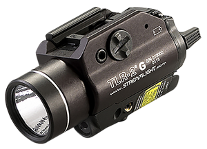 Streamlight 69250 TLR-2G Weapon Light w/Laser 300 Lumens Output White LED Light Green Laser Glock Style Rail/Picatinny Mount Black Anodized Aluminum Streamlight 69250 TLR-2G Weapon Light w/Laser 300 Lumens Output White LED Light Green Laser Glock Style Rail/Picatinny Mount Black Anodized Aluminum