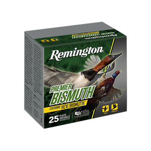 Remington Ammunition R20511 Premier Bismuth Waterfowl 16 Gauge 2.75" 1 1/8 oz 4 Shot 25 Per Box/ 10 Cs Remington Ammunition R20511 Premier Bismuth Waterfowl 16 Gauge 2.75" 1 1/8 oz 4 Shot 25 Per Box/ 10 Cs