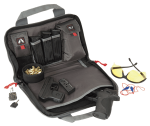 GPS Bags 1308PC DoubleBlack Nylon with Visual ID Storage System, Mag Storage Pockets, Lockable Zippers & Storage PocketsHolds Up To 1-2 Handguns Includes Ammo Dump Cup GPS Bags 1308PC DoubleBlack Nylon with Visual ID Storage System, Mag Storage Pockets, Lockable Zippers & Storage PocketsHolds Up To 1-2 Handguns Includes Ammo Dump Cup