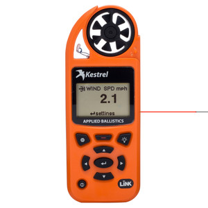 Kestrel 5700 Elite Weather Meter with Applied Ballistics Blaze Orange, LiNK Kestrel 5700 Elite Weather Meter with Applied Ballistics Blaze Orange, LiNK