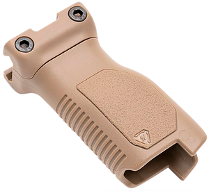 Strike Industries ARCMAGRAILLFDE Angled Vertical Grip Long Flat Dark Earth Polymer with Cable Management Storage for Picatinny Rail Strike Industries ARCMAGRAILLFDE Angled Vertical Grip Long Flat Dark Earth Polymer with Cable Management Storage for Picatinny Rail