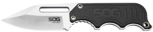 S.O.G SOGNB1012CP Instinct2.30" Fixed Clip Point Plain Satin Polished 5Cr15MoV SS Blade Black/Silver G10/SS Handle Includes Sheath S.O.G SOGNB1012CP Instinct2.30" Fixed Clip Point Plain Satin Polished 5Cr15MoV SS Blade Black/Silver G10/SS Handle Includes Sheath