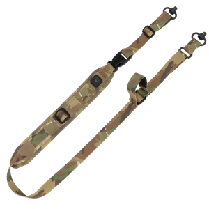 GrovTec US Inc GTSL327 QS 2-Point Sentinel with MultiCam Finish, 2" W, Adjustable Design & Push Button Swivels for Rifle/Shotgun GrovTec US Inc GTSL327 QS 2-Point Sentinel with MultiCam Finish, 2" W, Adjustable Design & Push Button Swivels for Rifle/Shotgun