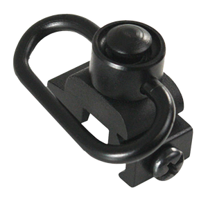 Aim Sports MT030 Sling Rail MountBlack Anodized 1.41" Quick Detach w/Push Button Aluminum Picatinny/Weaver Aim Sports MT030 Sling Rail MountBlack Anodized 1.41" Quick Detach w/Push Button Aluminum Picatinny/Weaver
