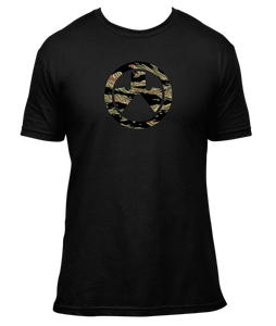 Magpul MAG1292-001-S Tiger Stripe IconBlack Cotton/Polyester Short Sleeve Small Magpul MAG1292-001-S Tiger Stripe IconBlack Cotton/Polyester Short Sleeve Small
