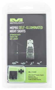 Meprolight USA 114203101 Tru-DotBlack | Green Tritium Front Sight Green Tritium Rear Sight Set Meprolight USA 114203101 Tru-DotBlack | Green Tritium Front Sight Green Tritium Rear Sight Set