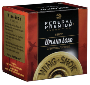 Federal P2838 Premium Wing-Shok High Velocity 28 Gauge 2.75" 3/4 oz 1295 fps 8 Shot 25ea