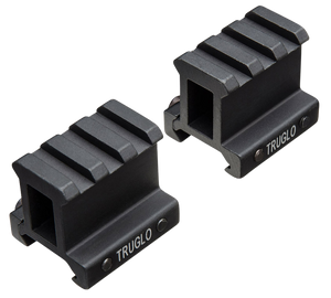 TRUGLO 2-Piece Picatinny-Style Riser Mount Matte TRUGLO 2-Piece Picatinny-Style Riser Mount Matte