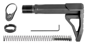Phase 5 Weapon Systems CMSA Carbine Mini Stock Assembly Black Aluminum for AR15/AR10 Phase 5 Weapon Systems CMSA Carbine Mini Stock Assembly Black Aluminum for AR15/AR10