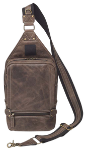 Gun Toten Mamas/kingport GTMCZY108 Sling BackpackLeather Brown Includes Standard Holster Gun Toten Mamas/kingport GTMCZY108 Sling BackpackLeather Brown Includes Standard Holster