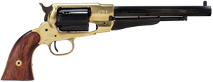 Pietta 1858 Remington Black Powder Revolver 44 Caliber 8" Barrel Brass Frame Blue Pietta 1858 Remington Black Powder Revolver 44 Caliber 8" Barrel Brass Frame Blue