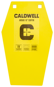 Caldwell 10" Coffin 3/8" AR500 Steel Target Caldwell 10" Coffin 3/8" AR500 Steel Target