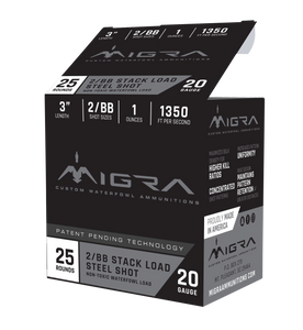 Migra Ammunitions M20SB46 Combinational Hunting 20 Gauge 3" 1 oz 4/6 Shot 25 Per Box/ 10 Cs Migra Ammunitions M20SB46 Combinational Hunting 20 Gauge 3" 1 oz 4/6 Shot 25 Per Box/ 10 Cs