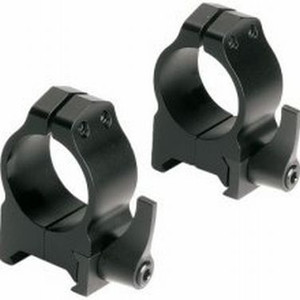 Warne Maxima Quick Detach 1" Rings Matte, Medium, CZ550 (19mm Dovetail)