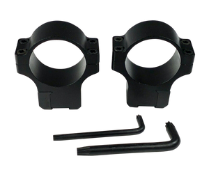 CZ-USA 40087 Scope Ring Set Matte Black Aluminum 30mm Tube Dovetail For CZ 455/457 CZ-USA 40087 Scope Ring Set Matte Black Aluminum 30mm Tube Dovetail For CZ 455/457