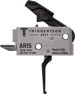 TriggerTech Duty Trigger AR-15 Single Stage Black TriggerTech Duty Trigger AR-15 Single Stage Black