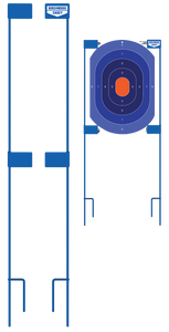 Birchwood Casey 49013 Adjustable Target Stakes36" Stand Blue Steel Target 36" 2 Birchwood Casey 49013 Adjustable Target Stakes36" Stand Blue Steel Target 36" 2