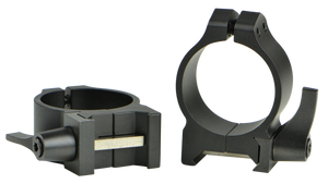 Warne 213LM Maxima Vertical Ring Set Quick Detach For Rifle Maxima/Weaver/Picatinny Low 30mm Tube Matte Black Steel Warne 213LM Maxima Vertical Ring Set Quick Detach For Rifle Maxima/Weaver/Picatinny Low 30mm Tube Matte Black Steel