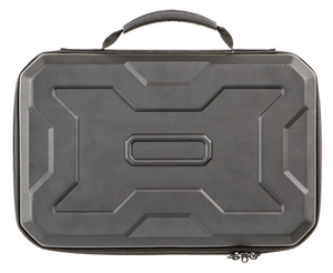 Allen 8212 EXO Handgun Case made of Polymer with Black Finish, Egg Crate Foam, Lockable Zipper & Molded Rubber Handle 12" L Allen 8212 EXO Handgun Case made of Polymer with Black Finish, Egg Crate Foam, Lockable Zipper & Molded Rubber Handle 12" L