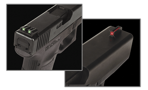 TRUGLO Fiber Optic Sight Set Sig Sauer #8 Front #8 Rear Steel Fiber Optic Red Front, Green Rear TRUGLO Fiber Optic Sight Set Sig Sauer #8 Front #8 Rear Steel Fiber Optic Red Front, Green Rear