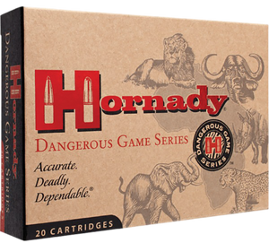 Hornady Dangerous Game Ammunition 416 Rigby 400 Grain DGS Flat Nose Solid 20RD Hornady Dangerous Game Ammunition 416 Rigby 400 Grain DGS Flat Nose Solid 20RD