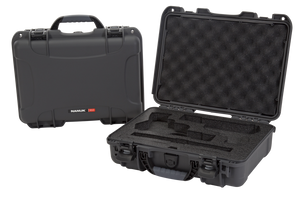 Nanuk 910CLASG7 910 Classic 2 Up Pistol Case Graphite Polymer with Latches & Closed-Cell Foam Padding 13.20" L x 9.20" W x 4.10" H Interior Dimensions Nanuk 910CLASG7 910 Classic 2 Up Pistol Case Graphite Polymer with Latches & Closed-Cell Foam Padding 13.20" L x 9.20" W x 4.10" H Interior Dimensions
