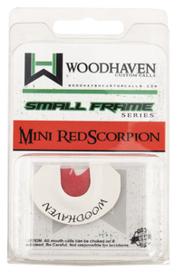 Woodhaven WH122 Red ScorpionDiaphragm Call Triple Reed Attracts Turkey White Woodhaven WH122 Red ScorpionDiaphragm Call Triple Reed Attracts Turkey White