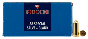 Fiocchi 38BLANK Pistol Blank 38 Special 50rd Bx Fiocchi 38BLANK Pistol Blank 38 Special 50rd Bx