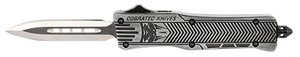 CobraTec Knives SSWCTK1SDAGNS CTK-1Small 2.75" OTF Dagger Plain D2 Steel Blade/Stonewashed Aluminum Handle Features Glass Breaker Includes Pocket Clip CobraTec Knives SSWCTK1SDAGNS CTK-1Small 2.75" OTF Dagger Plain D2 Steel Blade/Stonewashed Aluminum Handle Features Glass Breaker Includes Pocket Clip