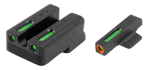 TruGlo TG13NV1PC TFX ProBlack | Green Tritium & Fiber Optic Orange Outline Front Sight Green Tritium & Fiber Optic Rear Sight TruGlo TG13NV1PC TFX ProBlack | Green Tritium & Fiber Optic Orange Outline Front Sight Green Tritium & Fiber Optic Rear Sight
