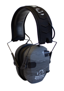 Walker's GWPDRSEMGST Razor PRO Digital Electronic Muff Polymer 23 dB Over the Head ATACS Ghost Camo/Black Adult