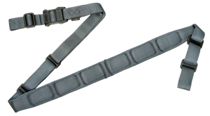 Magpul MAG545-GRY MS1 Sling 1.25"-1.88" W x 48"- 60" L Padded Two-Point Gray Nylon Webbing for Rifle Magpul MAG545-GRY MS1 Sling 1.25"-1.88" W x 48"- 60" L Padded Two-Point Gray Nylon Webbing for Rifle