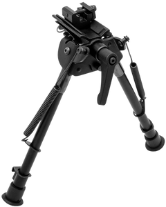 TruGlo TG8902S TacPodPivot Bipod made of Black Aluminum with Rubber Feet, Sling Stud or Picatinny Rail Attachment, Spring Assisted Design & 6-9" Vertical Adjustment Includes Adapter TruGlo TG8902S TacPodPivot Bipod made of Black Aluminum with Rubber Feet, Sling Stud or Picatinny Rail Attachment, Spring Assisted Design & 6-9" Vertical Adjustment Includes Adapter