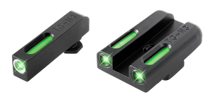 TRUGLO TFX Sight Set Glock 42, 43 Tritium Fiber Optic Green with White Front Dot Outline TRUGLO TFX Sight Set Glock 42, 43 Tritium Fiber Optic Green with White Front Dot Outline
