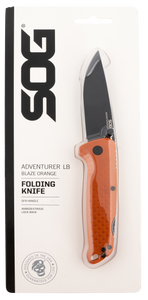 S.O.G SOG13110257 Adventurer LB3.50" Plain 5Cr15MoV Blade GFN Handle S.O.G SOG13110257 Adventurer LB3.50" Plain 5Cr15MoV Blade GFN Handle