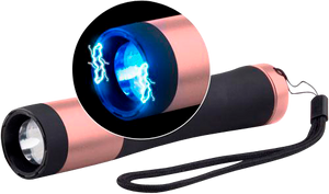 Guard Dog SGGDI200HVPK Ivy Stun Gun Black Body w/Pink Accents Aluminum w/ 200 Lumen Flashlight Guard Dog SGGDI200HVPK Ivy Stun Gun Black Body w/Pink Accents Aluminum w/ 200 Lumen Flashlight