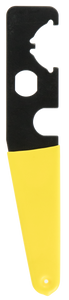 TacFire TL006 Armorer's Stock Wrench Black/Yellow Steel Rifle AR-15 Rubber Handle TacFire TL006 Armorer's Stock Wrench Black/Yellow Steel Rifle AR-15 Rubber Handle