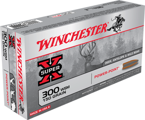 Winchester Ammo X300WSM1 Super X300 WSM 150 gr Power-Point (PP) 20 Per Box/10 Cs Winchester Ammo X300WSM1 Super X300 WSM 150 gr Power-Point (PP) 20 Per Box/10 Cs