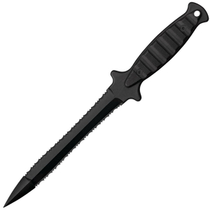 Cold Steel CS92FMA FGX Wasp 7" Fixed Serrated Black Griv-Ex Blade & Handle Cold Steel CS92FMA FGX Wasp 7" Fixed Serrated Black Griv-Ex Blade & Handle