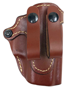 Hunter Company 470045 Pro-HideIWB Brown Leather Fits Glock 43 Right Hand