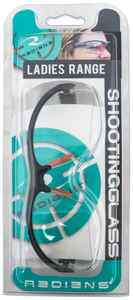 Radians WS6810CS Ladies Range Eyewear Women Clear Lens Gray with Coral Accents Frame Radians WS6810CS Ladies Range Eyewear Women Clear Lens Gray with Coral Accents Frame
