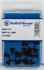 Smith & Wesson 191410000 Moon Clip Full S&W 9409mm Luger 5rd Black Steel Smith & Wesson 191410000 Moon Clip Full S&W 9409mm Luger 5rd Black Steel