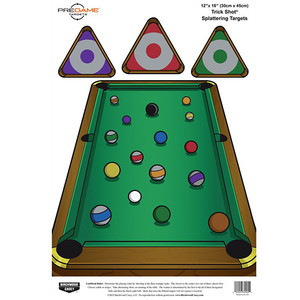 Birchwood Casey Pregame 12" x 18" Trick Shot Target 8 Targets Birchwood Casey Pregame 12" x 18" Trick Shot Target 8 Targets