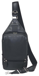 Gun Toten Mamas/kingport GTM108BK Sling BackpackLeather Black Includes Standard Holster Gun Toten Mamas/kingport GTM108BK Sling BackpackLeather Black Includes Standard Holster