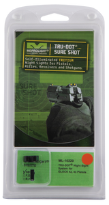 Meprolight USA 102203301 Tru-DotBlack | Green Tritium Front Sight OrangeTritium Rear Sight Set Meprolight USA 102203301 Tru-DotBlack | Green Tritium Front Sight OrangeTritium Rear Sight Set